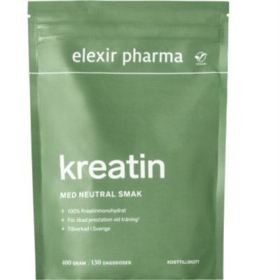 Elexir Kreatin Naturell 400g