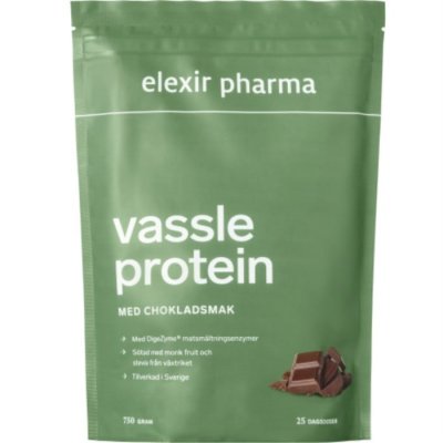 Elexir Vassleprotein Choklad 750 g