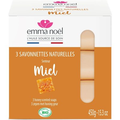 Emma Noël Tvål Honung 3-pack 3×150 G