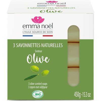 Emma Noël Tvål Oliv 3-pack 3×150 G