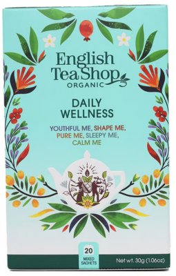 English Tea Shop Te Daily Wellness 5 olika smaker 20 påsar