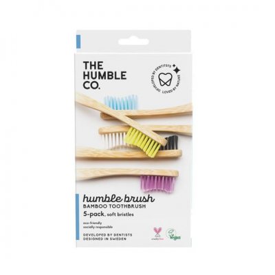 Humble Tandborste Bambu Soft 5-pack