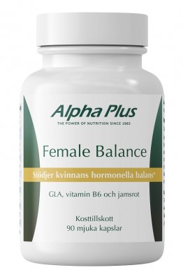 Alpha Plus Female Balance 90 mjuka kapslar