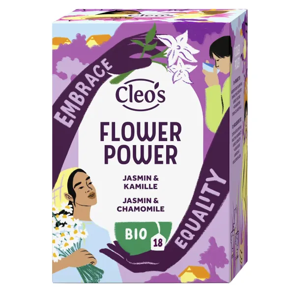 Cleo's Teas Flower Power 18 tepåsar
