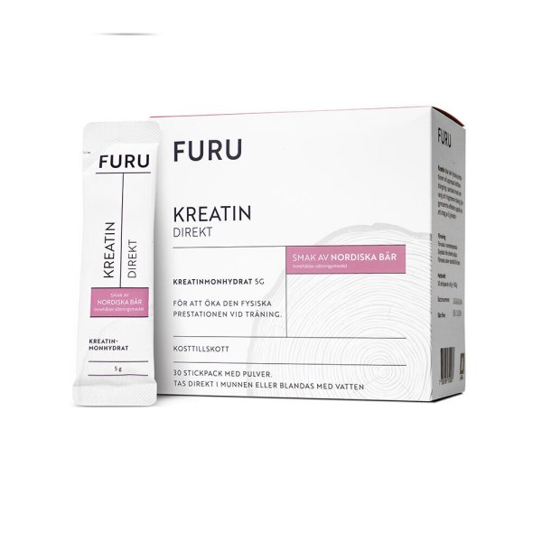 FURU Kreatin Direkt Nordiska Bär 30 stickpacks