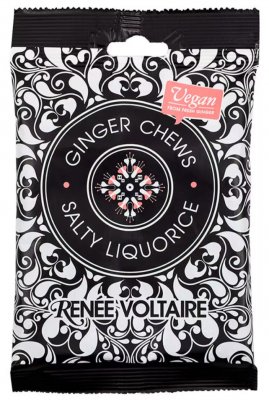 Renée Voltaire Ginger Chews Saltlakrits 84g