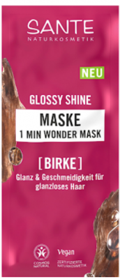 Sante Glossy Shine 1 min Wonder Mask Sachet 20 ml