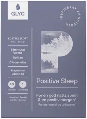 GLYC Positive Sleep 40 Kapslar