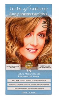 Tints of Nature Hårfärg 7N Natural Medium Blonde 120 ml