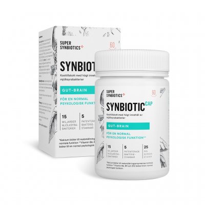Super Synbiotics Synbiotic Cap Gut-Brain 60 kapslar