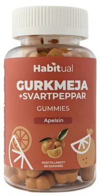 Habitual Gurkmeja gummies apelsin 60st