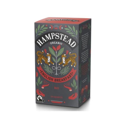 Hampstead Tea English Breakfast 20 tepåsar EKO