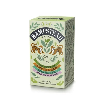 Hampstead Tea Green Tea Selection Pack eko 20 påsar