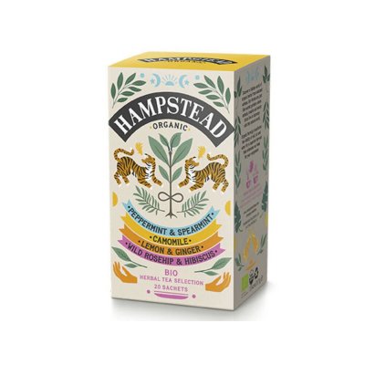 Hampstead Tea Organic Herbal Selection Pack 20 påsar