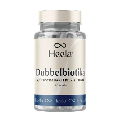 Heela Dubbelbiotika 60 kaps