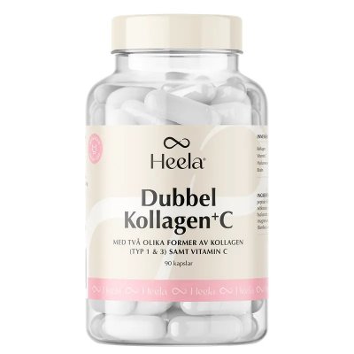 Heela Dubbel Kollagen + C 90 kaps