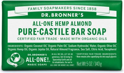 Dr. Bronner Almond Bar Soap Eko 140g
