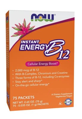 Now Foods Instant Energy B-12 - 75 Packets
