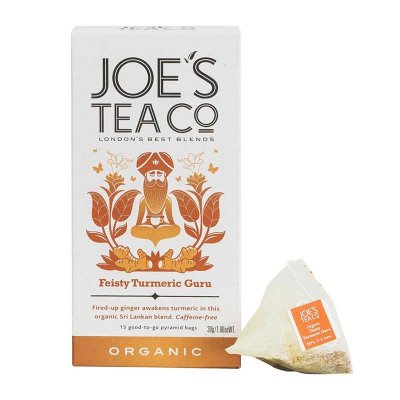 Joe's Tea Feisty Turmeric Guru 15 tepåsar