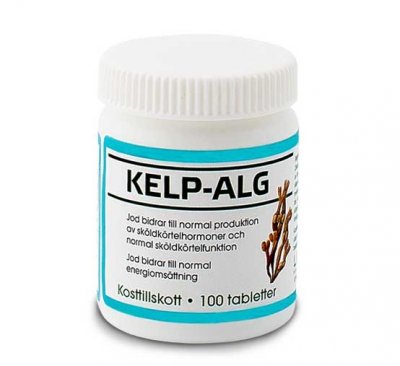 Lindroos Kelp Alg 100 tabletter