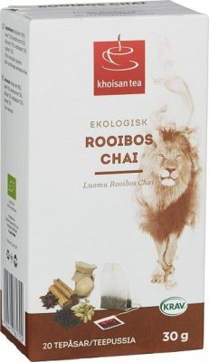 Khoisan Tea Rooibos Chai EKO 20 tepåsar