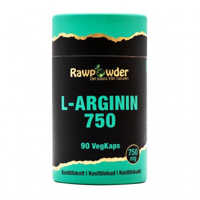 Rawpowder L-Arginin 750mg 90 VegKaps