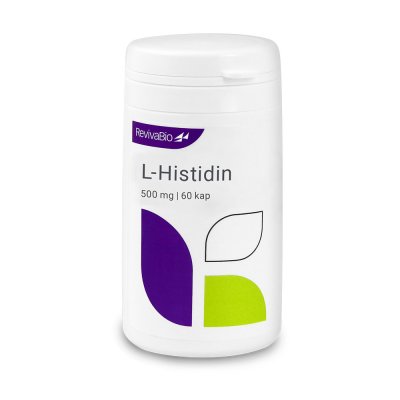 RevivaBio L-Histidin 60 kapslar