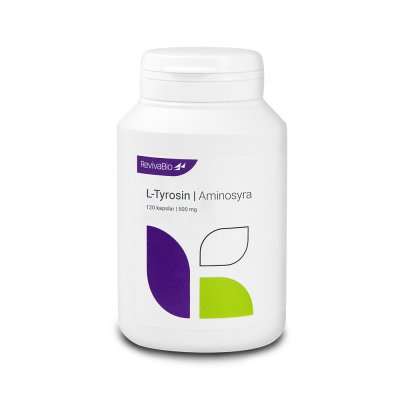 RevivaBio L-Tyrosin 120 kapslar