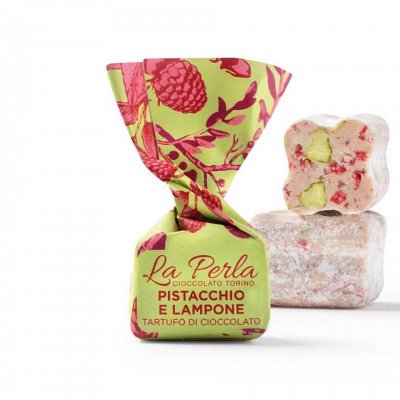 La Perla Hallon & Pistagetryffel 15 g