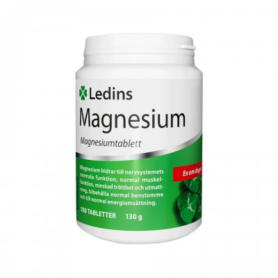 Ledins Magnesium 250 mg 100 tabletter