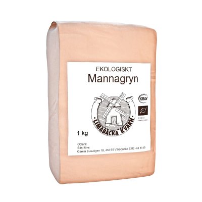 Limabacka Kvarn Mannagryn 1 kg eko