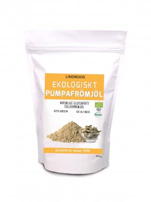 Lindroos Ekologiskt Pumpafrömjöl 500g