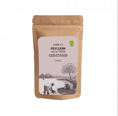 Lindroos Psylliumfrön 400g eko