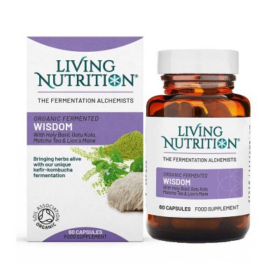Living Nutrition Organic Fermented Wisdom 60 kapslar