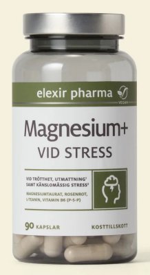 Elexir Magnesium+ Vid stress 90 kapslar
