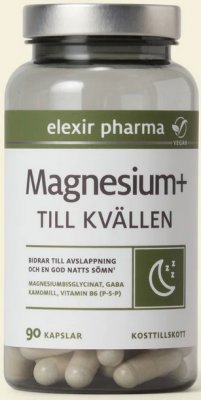 Elexir Magnesium+ Till kvällen 90 kapslar