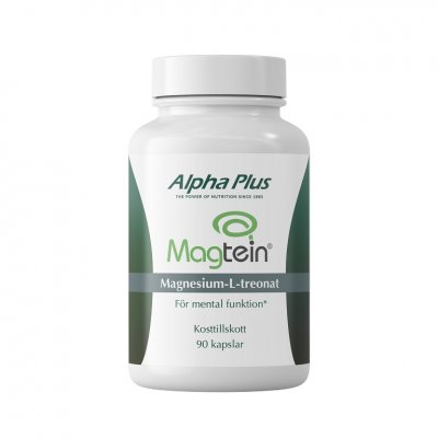 Alpha Plus Magtein Magnesium L-treonat 90 kapslar
