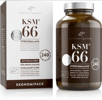 MedicineGarden KSM66 Ashwagandha 240 kapslar Ekonomipack