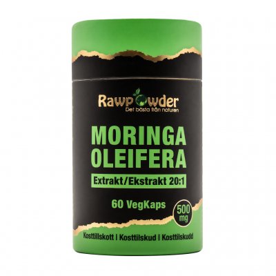 Rawpowder Moringa Extrakt 20:1 500mg 60 VegKaps