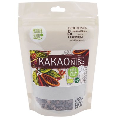 Mother Earth Kakaonibs Pangoa Premium RAW&EKO 150g