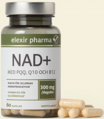 Elexir NAD+ 60 kapslar