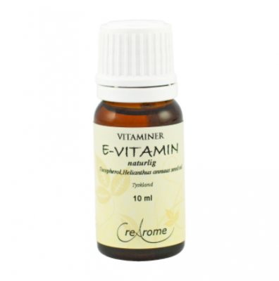 Crearome E-vitamin Naturlig 10 ml