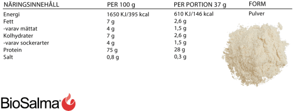 BioSalma Full Whey Protein 80 Strawberry 1kg