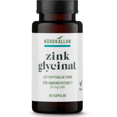 Närokällan Zinkglycinat 90 kapslar