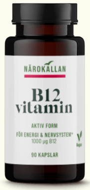 Närokällan B12 1000 mcg 90 kapslar
