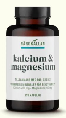 Närokällan Kalcium & Magnesium 120 kapslar