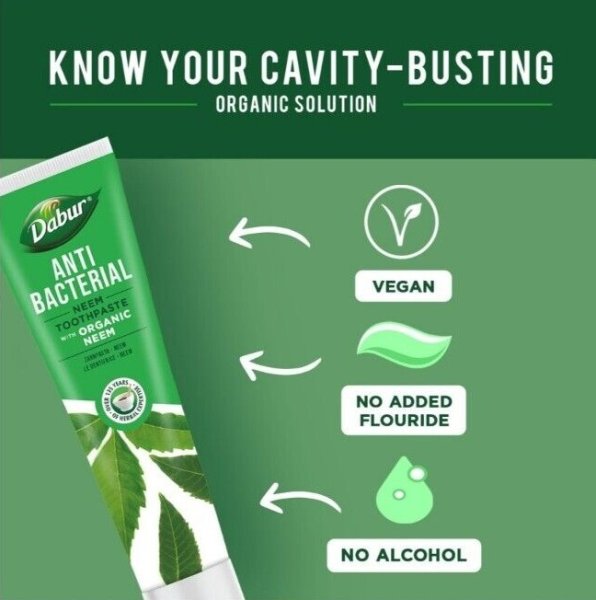 Dabur Herbal Toothpaste Neem 100 ml