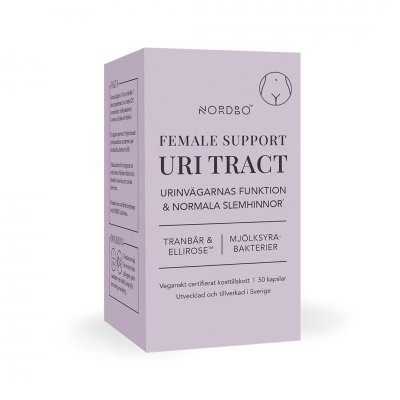 Nordbo Female Support UriTract 50 kapslar