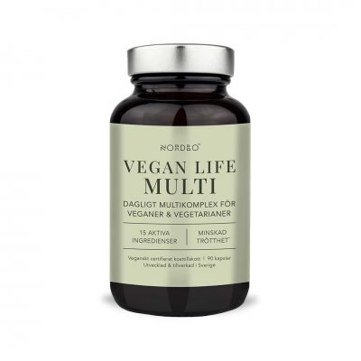 Nordbo Vegan Life Multi 90 kapslar