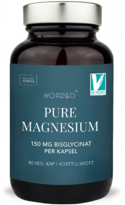 Nordbo Pure Magnesium 90 kapslar